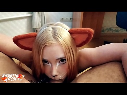 ❤️ Kitsune اس کے منہ میں ڈک اور سہ نگل ❤❌ سیکس